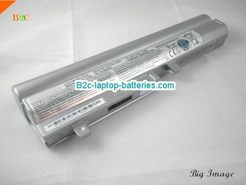 TOSHIBA NB205-N312/BL Battery 5800mAh, 63Wh  10.8V Silver Li-ion