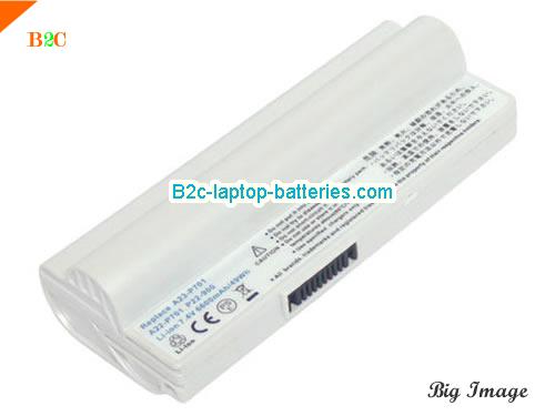 ASUS Eee PC 4G XP Battery 6600mAh 7.4V White Li-ion