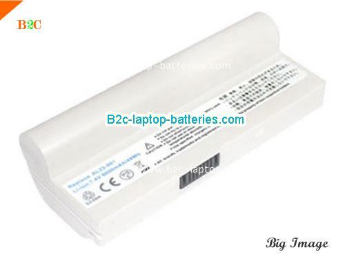 ASUS Eee PC 1000-BK003 Battery 6600mAh 7.4V White Li-ion