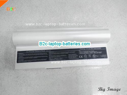 ASUS Eee PC 904HA Battery 6600mAh 7.4V White Li-ion