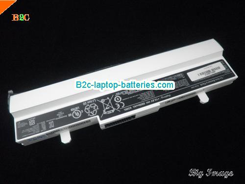 ASUS Eee PC 1005ha-vu1x Battery 5200mAh 10.8V White Li-ion