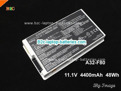 ASUS F50 Series Battery 4400mAh, 49Wh  11.1V White Li-ion