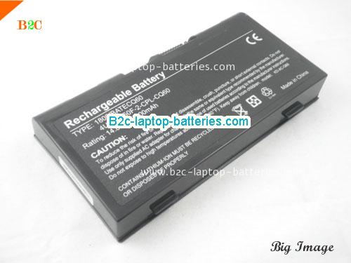 ACER Aspire 1800 Battery 4000mAh 14.8V Black Li-ion