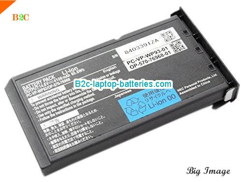 NEC PCVPWP93 Battery 4800mAh, 60Wh  14.8V Black Li-ion