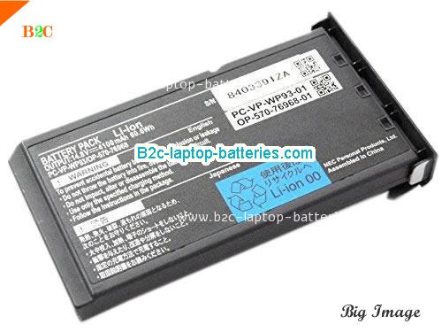 NEC OP-570-76 968 Battery 4800mAh, 60Wh  14.8V Black Li-ion