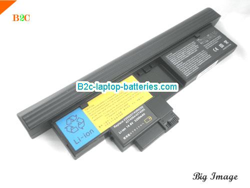 IBM ThinkPad X200 Tablet 7448 Battery 4300mAh 14.4V Black Li-ion