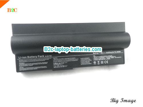ASUS Eee PC 900-W012X Battery 10400mAh 7.4V Black Li-ion
