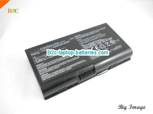 ASUS G71GX Battery 4400mAh 14.8V Black Li-ion