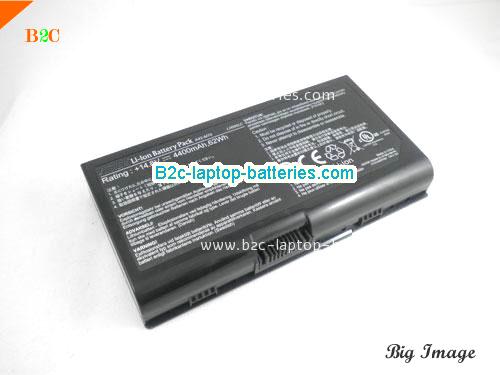 ASUS X71 Battery 4400mAh 14.8V Black Li-ion