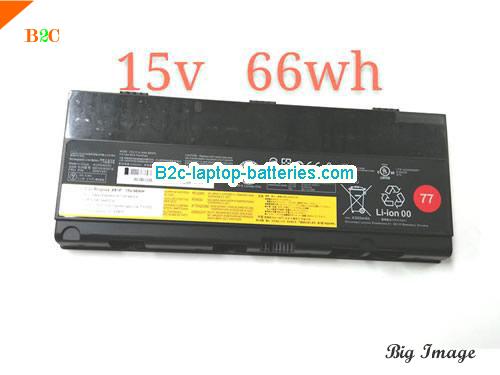 LENOVO ThinkPad P51 20HHA01XCD Battery 4400mAh, 66Wh  15V Black Li-ion