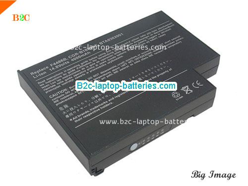 HP Pavilion ZE1210-F5398H Battery 4400mAh 14.8V Black Li-ion