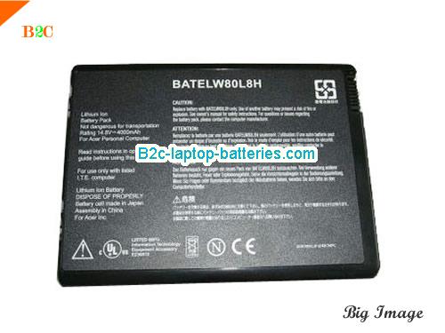 ACER TravelMate 2201XC Battery 4000mAh 14.8V Black Li-ion