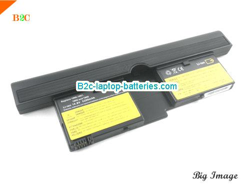LENOVO ThinkPad X41 Tablet 1869 Battery 4300mAh 14.4V Black Li-ion