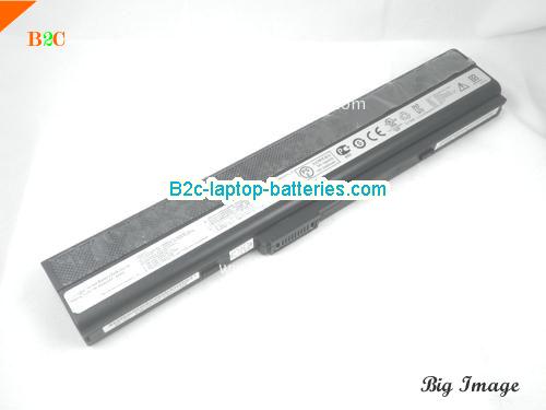 ASUS k52jr-x5 Battery 5600mAh, 84Wh  15V Black Li-ion