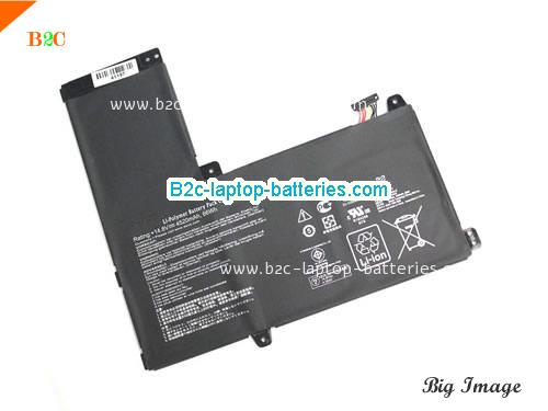 ASUS Ultrabook Q501LA Battery 4520mAh, 66Wh  14.8V Black Li-Polymer