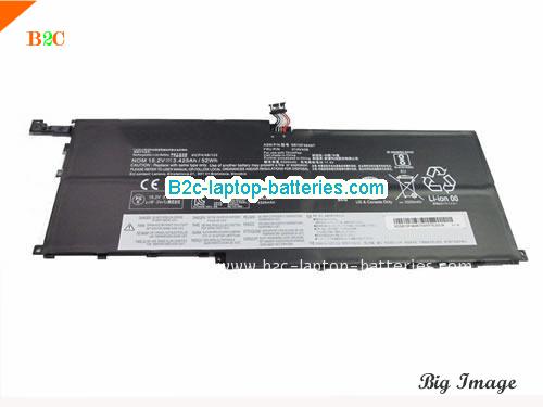 LENOVO ThinkPad X1 Carbon 2016(20FBA01MCD) Battery 3425mAh, 52Wh  15.2V Black Li-ion