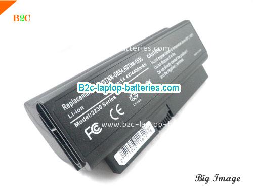 COMPAQ Presario CQ20-204TU Battery 4400mAh, 63Wh  14.4V Black Li-ion