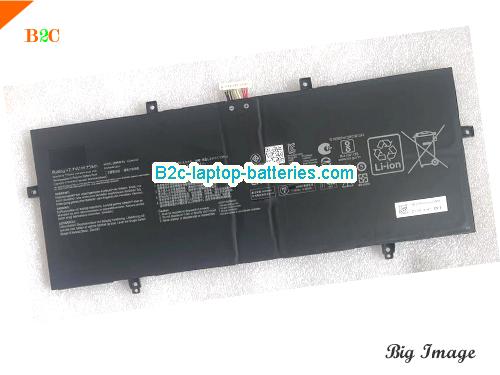 ASUS Zenbook 14 OLED UM3402YA-DS71 Battery 9690mAh, 75Wh  7.74V Black Li-Polymer