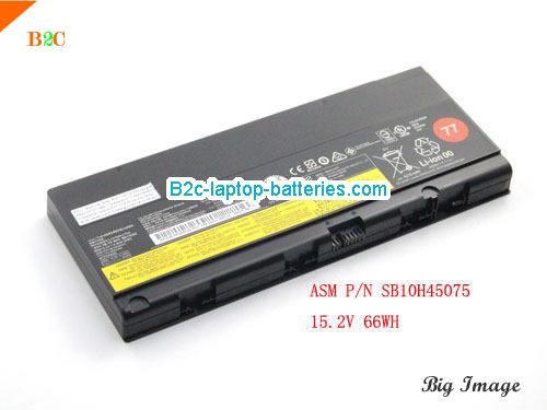 LENOVO ThinkPad P50 Series Battery 4360mAh, 66Wh  15.2V Black Li-lion