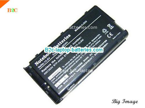 MEDION BTP-AJBM Battery 4400mAh 14.8V Black Li-ion