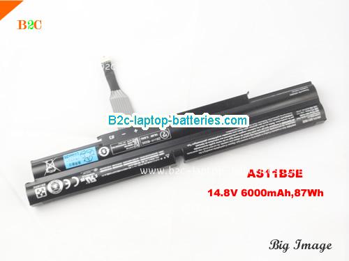 ACER Aspire Ethos 8951 Battery 6000mAh, 87Wh  14.8V Black Li-ion