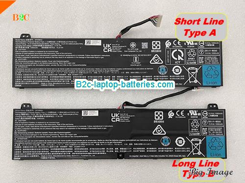 ACER AP20BHU Battery 6758mAh, 99.98Wh  15.2V Black Li-Polymer