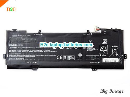 HP Spectre x360 15-bl001ng Battery 6860mAh, 79Wh  11.55V Black Li-ion
