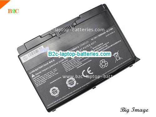 CLEVO 6-87-P37ES-427 Battery 5900mAh, 89.21Wh  15.12V Black Li-ion