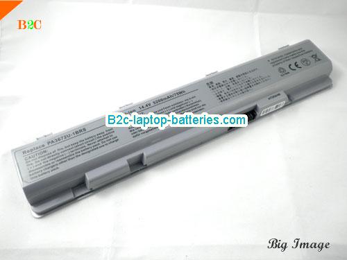 TOSHIBA PA3672U-1BRS Battery 75Wh 14.4V Silver Li-ion