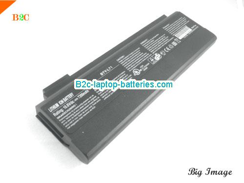 MSI GMS-BMS114ABA00-G Battery 7200mAh 10.8V Black Li-ion