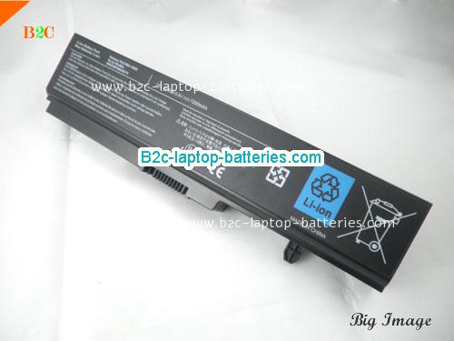 TOSHIBA satellite pro t130-15f Battery 6600mAh 10.8V Black Li-ion