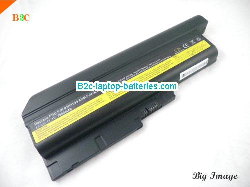 LENOVO ThinkPad T61P SERIES (14.1 15.4 SCREEN) Battery 7800mAh 10.8V Black Li-ion