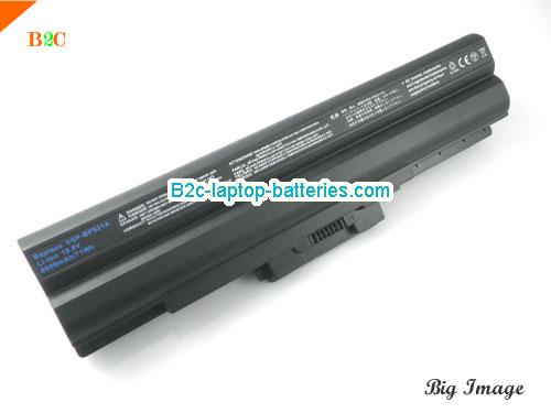 SONY VGP-BPS13AS Battery 6600mAh 10.8V Black Li-ion