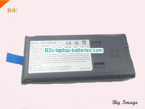 PANASONIC CFVZSU18AW Battery 6600mAh 11.1V Black Li-ion