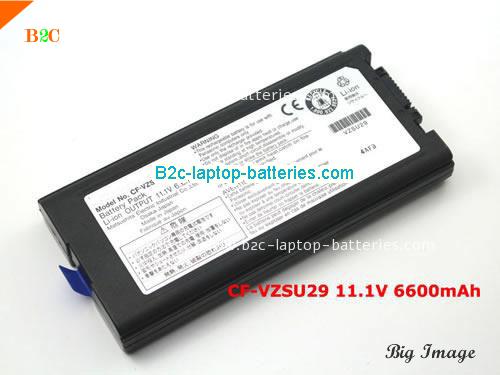 PANASONIC ToughBook CF-29DC1AXS Battery 6600mAh 11.1V Black Li-ion