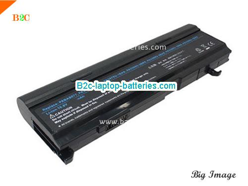 TOSHIBA Satellite A105-S4074 Battery 6600mAh 10.8V Black Li-ion