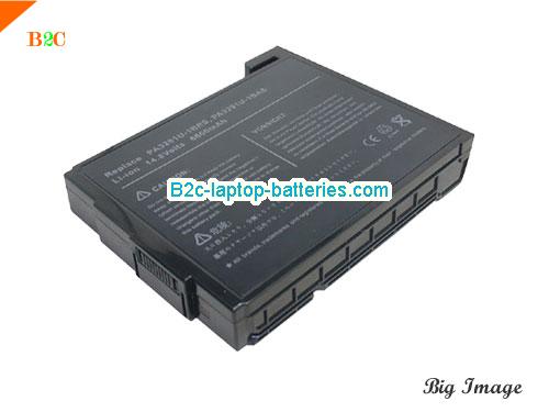 TOSHIBA PA3291U-1BRS Battery 6600mAh 14.8V Black Li-ion