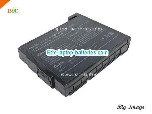 TOSHIBA Satellite P25-S5091 Battery 6600mAh 14.8V Black Li-ion