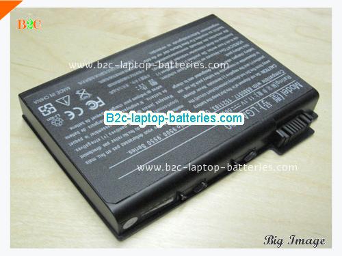 GATEWAY SOLO 9500 Battery 6600mAh, 73Wh  11.1V Black Li-ion