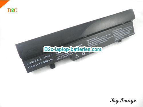 ASUS Eee PC 1005ha-pu1x-bk Battery 6600mAh 10.8V Black Li-ion