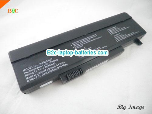 GATEWAY M-6320 Battery 7800mAh, 81Wh  11.1V Black Li-ion