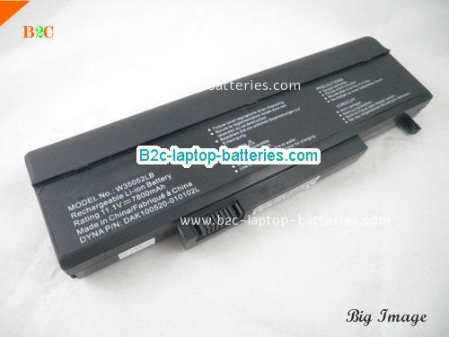 GATEWAY W35044LB-SP1 Battery 7800mAh, 81Wh  11.1V Black Li-ion