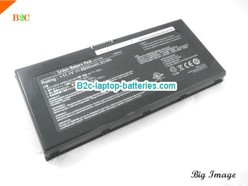 ASUS W90vp-a1 Battery 8800mAh 11.1V Black Li-ion