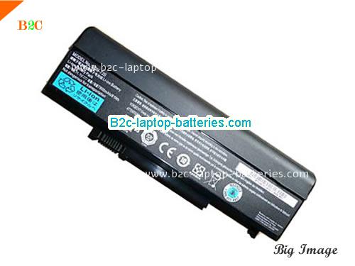 GATEWAY M-6827 Battery 7200mAh, 81Wh  11.1V Black Li-ion