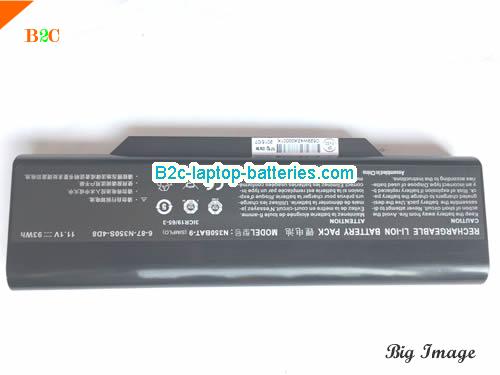 CLEVO N350DV Battery 93Wh 11.1V Black Li-ion