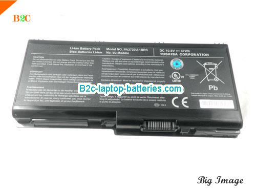 TOSHIBA PSPGSA-027003 Battery 87Wh 10.8V Black Li-ion