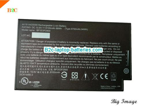 GETAC B300-X Battery 8100mAh, 88Wh  10.8V Black Li-ion
