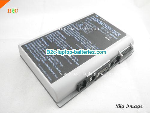 CLEVO 87-D628S-4E8 Battery 6000mAh 11.1V Grey Li-ion