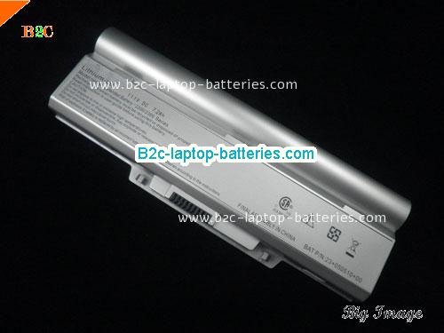 AVERATEC 2300 Series Battery 7200mAh, 7.2Ah 11.1V Silver Li-ion