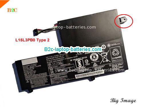 LENOVO Ideapad 320S-14 Battery 4610mAh, 52.5Wh  11.4V Black Li-Polymer